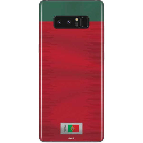 Portugal Soccer Flag Galaxy Note 8 Skin
